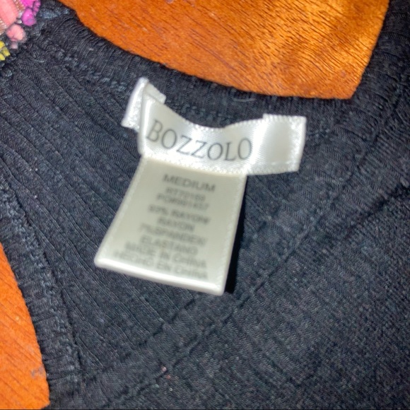 Bozzolo bralette size medium / black with rainbow stripes - Picture 2 of 3